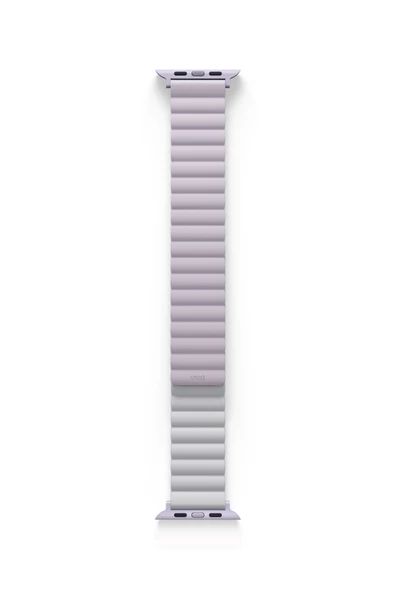 Apple Watch 49mm Ultra 2/1 - 46mm Seri 10 - 45mm Seri 9/8/7 - 44mm Seri SE2/SE/6/5/4 Kordon Kayış  Lilac White - 7