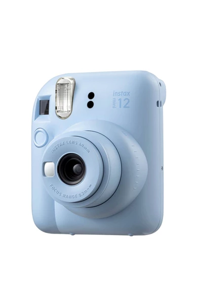 Instax Mini 12 Mavi Fotoğraf Makinesi ve 20'li Mini Film - Resim 2
