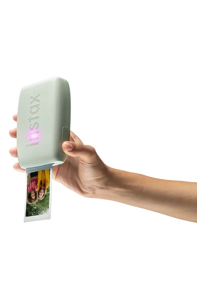 Instax mini Link 3 Yeşil Akıllı Telefon Yazıcısı ve 10'lu mini Film - 6