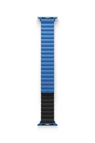 Apple Watch 49mm Ultra 2/1 - 46mm Seri 10 - 45mm Seri 9/8/7 - 44mm Seri SE2/SE/6/5/4 Kordon Kayış  Blue Black - 6