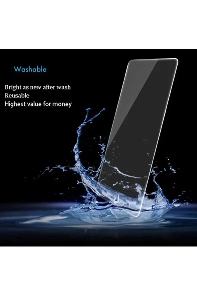 Xiaomi Redmi Pad SE 8 GB 128 GB 11" Tablet Uyumlu Nano Kırılmaz Ekran Koruyucu Şeffaf Cam Tam Uyumlu - 5