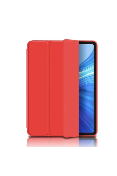 Honor Pad X9 11.5 Kılıf Smart Case Standlı 360 Tam Koruma Akıllı Uyku Modlu Kapak  KIRMIZI