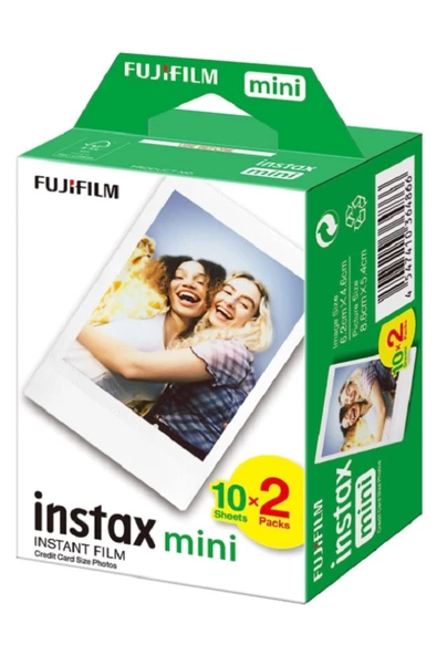 Instax Mini 12 Yeşil Fotoğraf Makinesi 20li Film Ve Pvc Albümlü Çantalı Seti 1 - 8