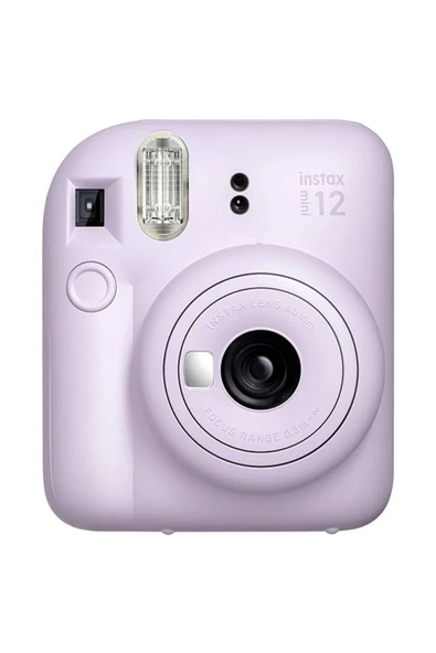 Instax Mini 12 Mor Fotoğraf Makinesi 20li Film Ve Pvc Albümlü Çantalı Seti 1 - 3