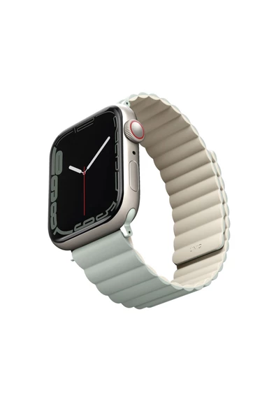 Apple Watch 49mm Ultra 2/1 - 46mm Seri 10 - 45mm Seri 9/8/7 - 44mm Seri SE2/SE/6/5/4 Kordon Kayış  Sage Beige