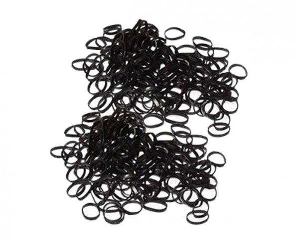 Örgü Lastiği Büyük - Siyah