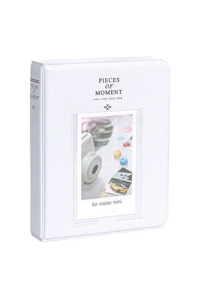 Instax Mini 12 Beyaz Fotoğraf Makinesi 20li Film Ve Pvc Albümlü Çantalı Seti 1 - 6