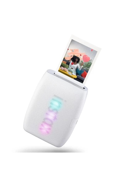 Instax mini Link 3 Beyaz Akıllı Telefon Yazıcısı ve 10'lu mini Film - Resim 2