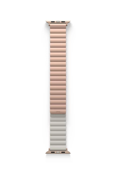 Apple Watch 49mm Ultra 2/1 - 46mm Seri 10 - 45mm Seri 9/8/7 - 44mm Seri SE2/SE/6/5/4 Kordon Kayış  Pink Beige - 7