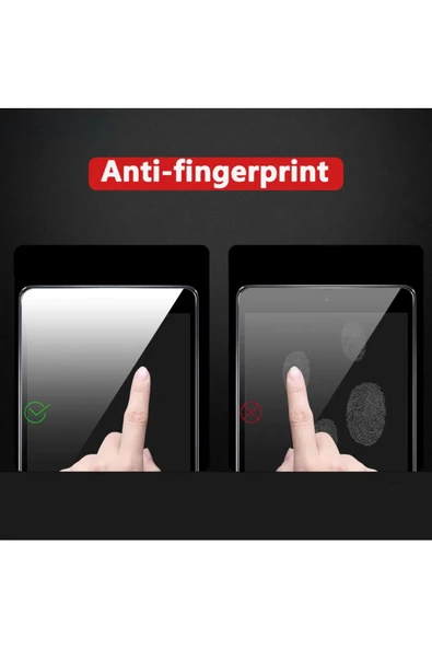 Xiaomi Redmi Pad SE 8 GB 128 GB 11" Tablet Uyumlu Nano Kırılmaz Ekran Koruyucu Şeffaf Cam Tam Uyumlu - 4