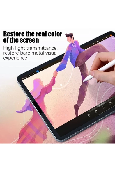 Samsung Galaxy Tab S9 11 Inç Nano Kırılmaz Ekran Koruyucu Şeffaf Cam Tam Uyumlu Sm-x710 - Resim 4