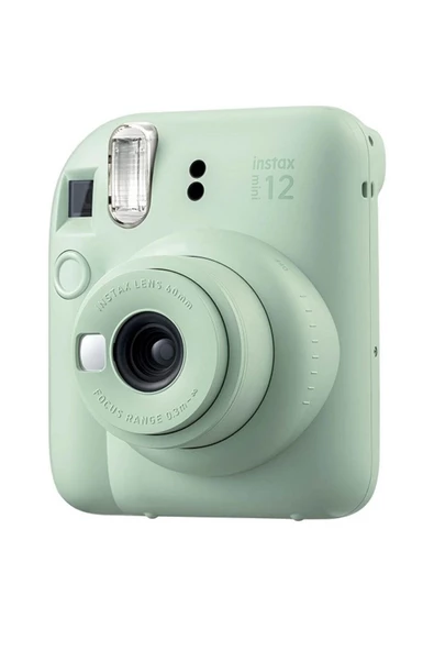 Instax Mini 12 Yeşil Fotoğraf Makinesi 10'lu Film ve Çantalı Seti 98 - 4