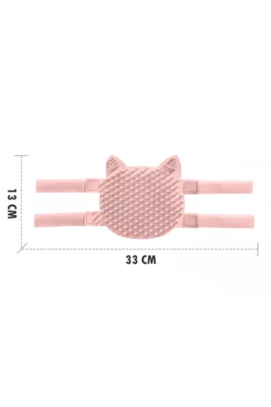 Airtag Yuvalı Kedi Ve Köpek Tasması Kilitli Güvenlik Aparatı Airtag Kılıfı ve Zil Boyun Tasması GPS  #1 Açık Pembe - 5