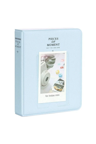 Instax Mini 12 Mavi Fotoğraf Makinesi 20li Film Ve Pvc Albümlü Çantalı Seti 1 - 6