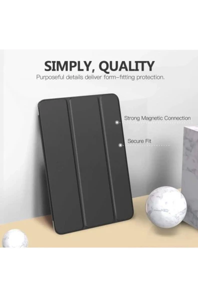 Honor Pad X9 11.5 Kılıf Smart Case Standlı 360 Tam Koruma Akıllı Uyku Modlu Kapak  SİYAH - 2