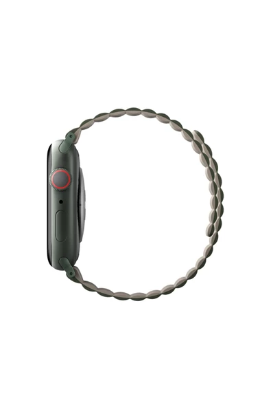 Apple Watch 49mm Ultra 2/1 - 46mm Seri 10 - 45mm Seri 9/8/7 - 44mm Seri SE2/SE/6/5/4 Kordon Kayış  Green Taupe - 2