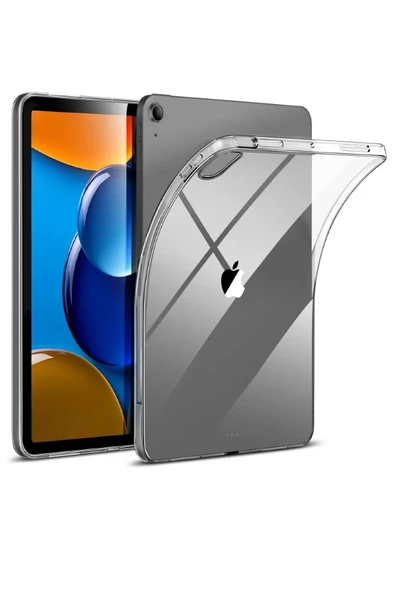 Apple Ipad Air 6 11 Inç 2024 M2 Çip Uyumlu Kılıf Silikon Koruyucu + Ekran Koruyucu + Kalem - 2