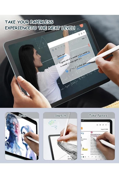 Apple Ipad Pro 13 Inç 2024 M4 Çip Uyumlu Paperlike Ekran Koruyucu Kırılmaz Kağıt Hissli A2925 A2926 - 3