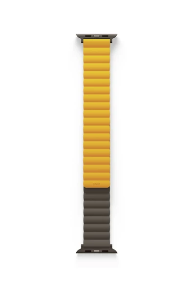 Apple Watch 49mm Ultra 2/1 - 46mm Seri 10 - 45mm Seri 9/8/7 - 44mm Seri SE2/SE/6/5/4 Kordon Kayış  Mustard Khaki - 6