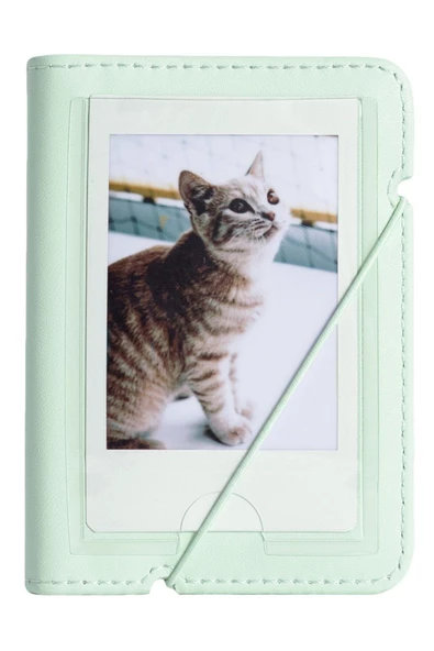 Instax Mini 12 Yeşil Fotoğraf Makinesi 20'lu Film Mini Albüm ve Deri Kılıf Seti - 6