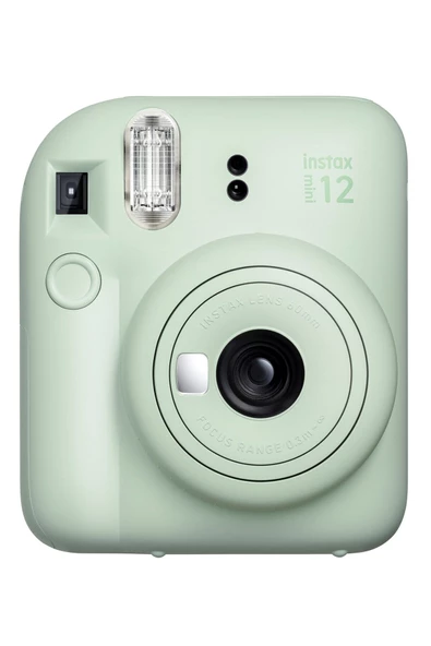 Instax Mini 12 Yeşil Fotoğraf Makinesi 20'lu Film Mini Albüm ve Deri Kılıf Seti - 2