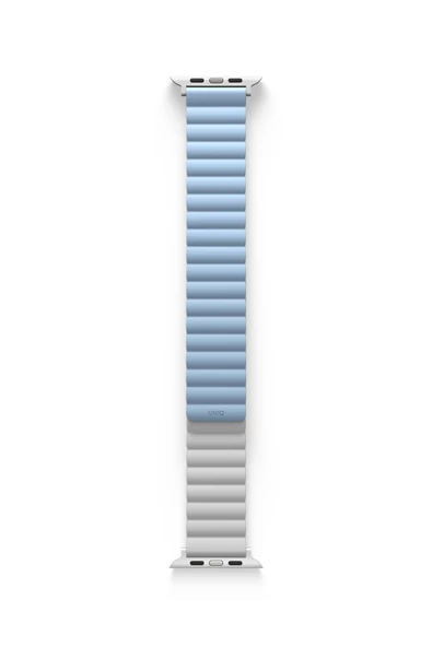Apple Watch 49mm Ultra 2/1 - 46mm Seri 10 - 45mm Seri 9/8/7 - 44mm Seri SE2/SE/6/5/4 Kordon Kayış  Blue White - 7