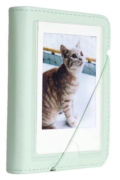 Instax Mini 12 Yeşil Fotoğraf Makinesi 20'lu Film Mini Albüm ve Deri Kılıf Seti - 7