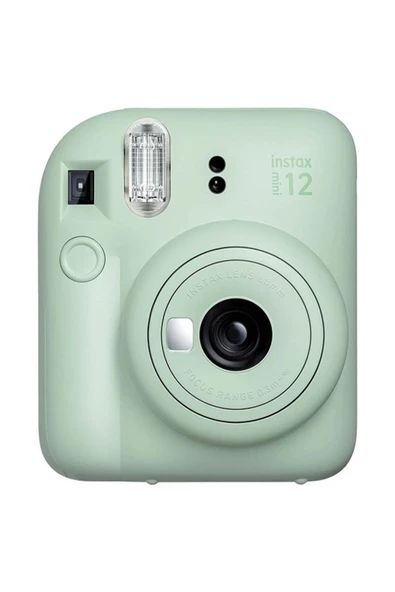 Instax Mini 12 Yeşil Fotoğraf Makinesi 10'lu Film ve Çantalı Seti 98 - 2