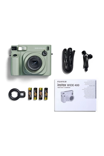 Instax Wide 400 Yeşil Fotoğraf Makinesi - Resim 8