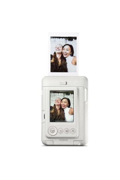 Instax mini LiPlay Hybrid Misty White Fotoğraf Makinesi 20'li Film - Resim 5