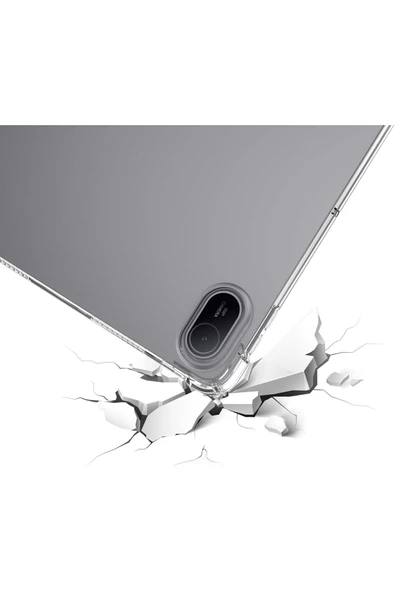 Huawei Matepad Se 11 inç Kılıf Şeffaf Köşe Korumalı Crystal Clear Silikon Kapak AGS6-W00 AGS6-W09 - 2