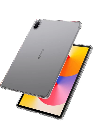 Huawei Matepad Se 11 inç Kılıf Şeffaf Köşe Korumalı Crystal Clear Silikon Kapak AGS6-W00 AGS6-W09 - 3