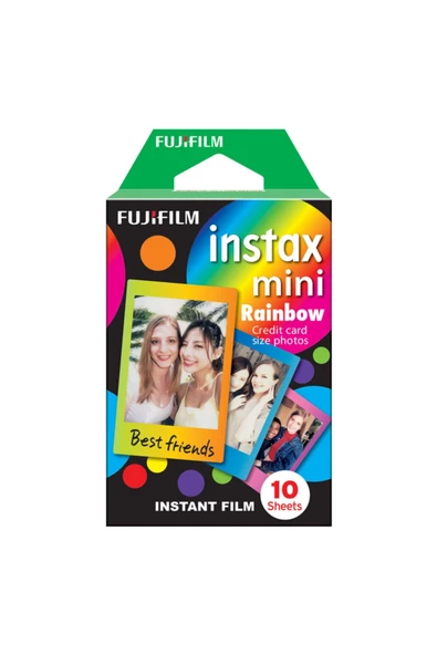 Instax Mini Rainbow 10'lu Film