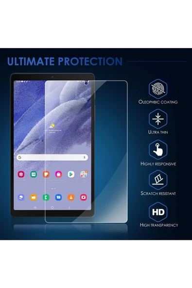 Samsung Galaxy Tab A9 8.7 Inç Nano Kırılmaz Ekran Koruyucu Şeffaf Cam Tam Uyumlu Sm-x110 - Resim 3