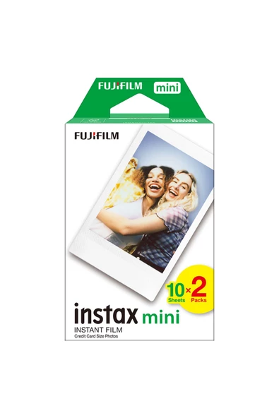 Instax mini 12 Pembe Fotoğraf Makinesi-20'lu Film-Mini Albüm ve Deri Kılıf Seti - Resim 7