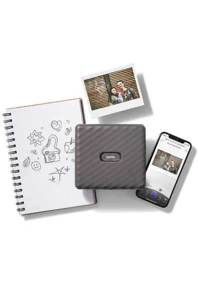 Instax Wide Link Gri Akıllı Telefon Yazıcısı - 6