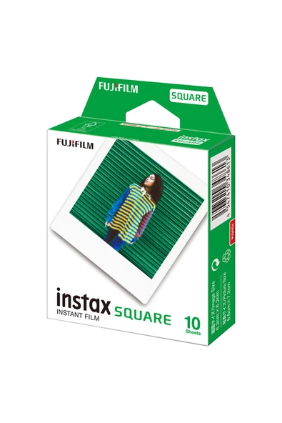 Instax Sq1 Terracotta Turuncu Fotoğraf Makinesi Ve 10'lu Kare Film - 2