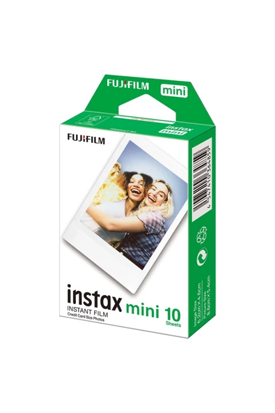 Instax Mini 12 Beyaz Fotoğraf Makinesi Ve 10'lu Mini Film - 8