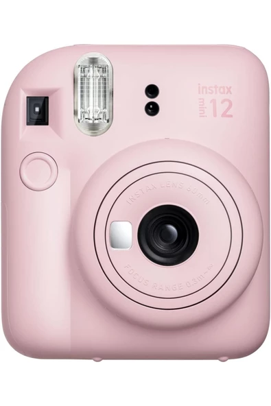 İnstax Mini 12 Fotoğraf Makinesi+Askı+pil +10'lu film+Albüm (LİLA) - 2