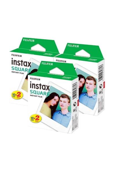 Instax Kare-Square 20'Li Film 3'Lü Set 60 Poz /