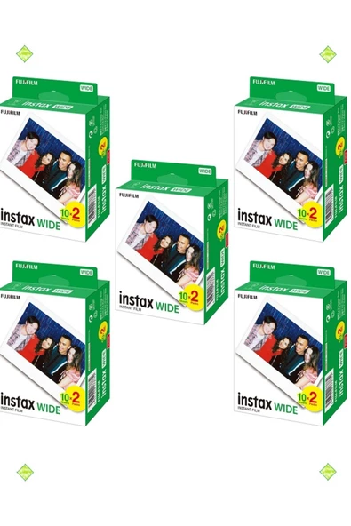 Instax Wide 20'li Film 5'li Set 100 Poz