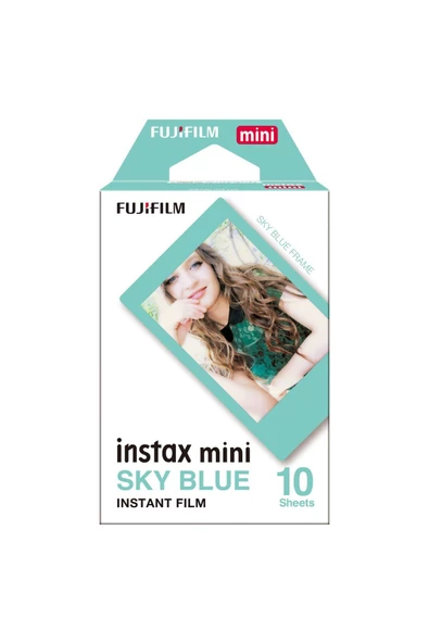 Instax Mini Sky Blue Edition 10'lu Özel Film