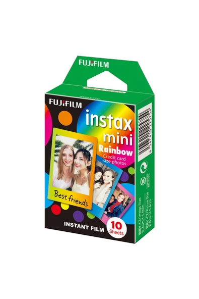 Instax Mini Rainbow 10'lu Film - 2