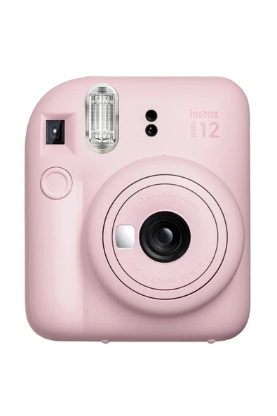 Instax Mini 12 Pembe Fotoğraf Makinesi 10'lu Film ve Jean Çantalı Hediye Seti 66 - 2