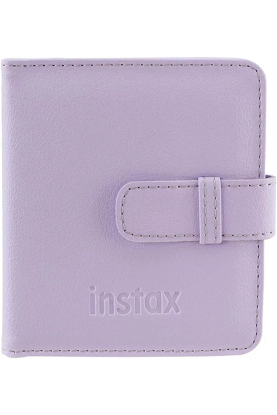 İnstax Mini 12 Fotoğraf Makinesi+Askı+pil +10'lu film+Albüm (LİLA) - 3