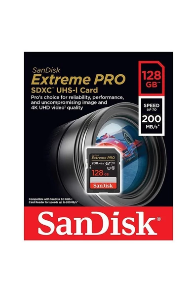 Extreme Pro 128gb 200mb/s Sdxc Hafıza Kart - 3