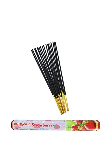 3 Paket 20 Çubuklu Tütsü Musk - Clove - Strawberry - Kayık Hediyeli - 4