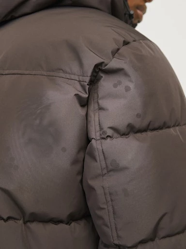 Jack Jones Erkek Jjebradley Puffer Hood  Kahverengi Mont 12256974KA - 6