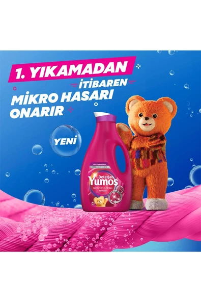 Yumoş Renkliler + Siyah Koyu Renkliler için Sıvı Deterjanı 2 x 2520 ML - 6