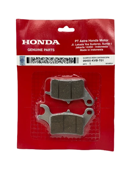 Honda Dio 110 Orjinal Ön Fren Balatası 06455-KVB-T01 ürün görseli 1